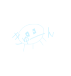 オタク系みずいろくらげくん（個別スタンプ：22）