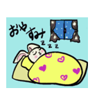 変かわいいうさぎ（個別スタンプ：4）