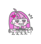 I like pink（リアクション編）（個別スタンプ：34）