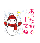 愛おしい雪だるま（個別スタンプ：10）