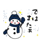 愛おしい雪だるま（個別スタンプ：37）