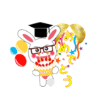 キュートなうさおスタンプ！（個別スタンプ：16）