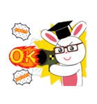 キュートなうさおスタンプ！（個別スタンプ：17）