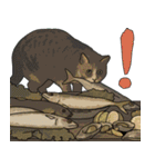 猫の絵画スタンプ（個別スタンプ：4）