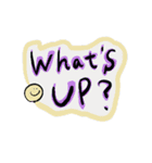 ゆにむEnglish①（個別スタンプ：5）