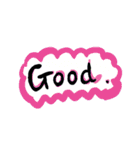 ゆにむEnglish①（個別スタンプ：8）