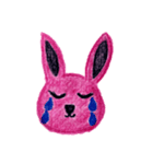 ピンクのウサちゃん（個別スタンプ：2）