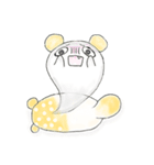 森の中の鹿猫アライグマとその友達 2（個別スタンプ：8）