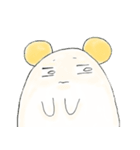 森の中の鹿猫アライグマとその友達 2（個別スタンプ：13）