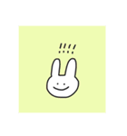 ほどよい挨拶スタンプうさぎ（個別スタンプ：23）