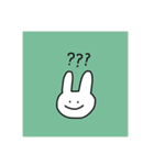 ほどよい挨拶スタンプうさぎ（個別スタンプ：24）