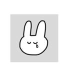 ほどよい挨拶スタンプうさぎ（個別スタンプ：30）