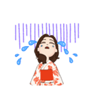 涼子の気軽に挨拶スタンプ（個別スタンプ：9）