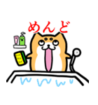 めんどい柴犬 文字あり（個別スタンプ：11）