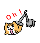 めんどい柴犬 文字あり（個別スタンプ：14）