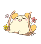 森の中の鹿猫アライグマとその友達 3（個別スタンプ：1）