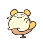 森の中の鹿猫アライグマとその友達 3（個別スタンプ：12）