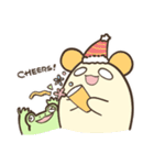 森の中の鹿猫アライグマとその友達 3（個別スタンプ：15）