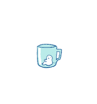 コーヒーの小さめスタンプ（スペイン語）（個別スタンプ：4）