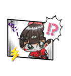 トキメキのリナ＆ぽこの見解（個別スタンプ：31）
