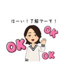 REISELUST私のスタンプ春編（個別スタンプ：9）