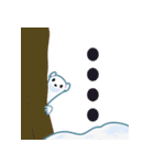 冬毛のイイズナくん（敬語・基本編）（個別スタンプ：2）