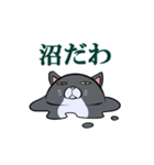 もちもちだらしねこ（個別スタンプ：18）