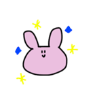 変なうさぎだなスタンプ（個別スタンプ：11）