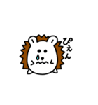DOUBUTUEN わがままハリネズミPart1（個別スタンプ：4）