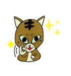 キジトラのくぅ（個別スタンプ：3）