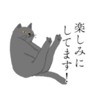 敬語のブサねこ（個別スタンプ：18）