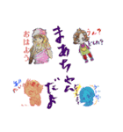 まあちゃんの日記帳（個別スタンプ：11）