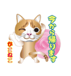 ひまねこ にゃんの琴（個別スタンプ：3）