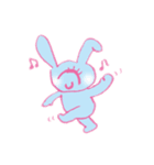 一つ目動物とワカメさんのイラスト（個別スタンプ：7）