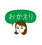 茶髪ボブ女子（個別スタンプ：6）