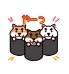 fun柴犬☆寿司しば（個別スタンプ：4）