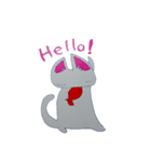にゃんこにゃんこにゃんこにゃんこにゃんこ（個別スタンプ：4）