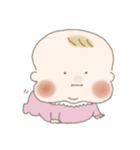 様子がおかしい赤ちゃん（個別スタンプ：24）