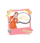 代表取乱役-ももちゃん1（個別スタンプ：8）