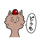 パト猫スタンプ 手描き版（個別スタンプ：1）