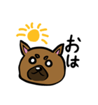 柴犬テツLINEすたんぷ①（個別スタンプ：1）