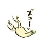 新鳥獣戯画2 カエル ウサギ ネコ サル ウマ（個別スタンプ：12）