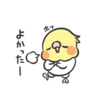 大好きを伝えるオカメインコちゃん（個別スタンプ：16）