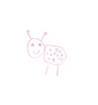 ゆめちゃんごさい（個別スタンプ：1）