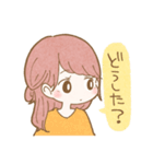 じゆうきままなおんなのこたち（個別スタンプ：17）