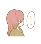 じゆうきままなおんなのこたち（個別スタンプ：24）