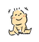 ほっぺ赤ちゃんのスタンプ（個別スタンプ：1）