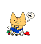 トラ猫とらにゃの日常スタンプ（個別スタンプ：17）