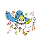 Colorful＆Cute Birds 動くスタンプ（個別スタンプ：3）