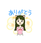 ネコみたいな女の子スタンプ❤️（個別スタンプ：2）